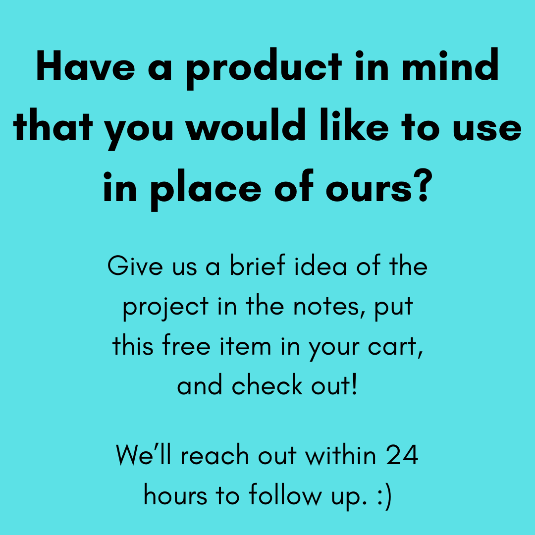 Bring Your Own Product - Start Quote