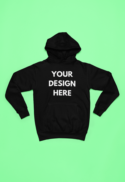 Create Your Own Hooded Sweater - FRONT & BACK