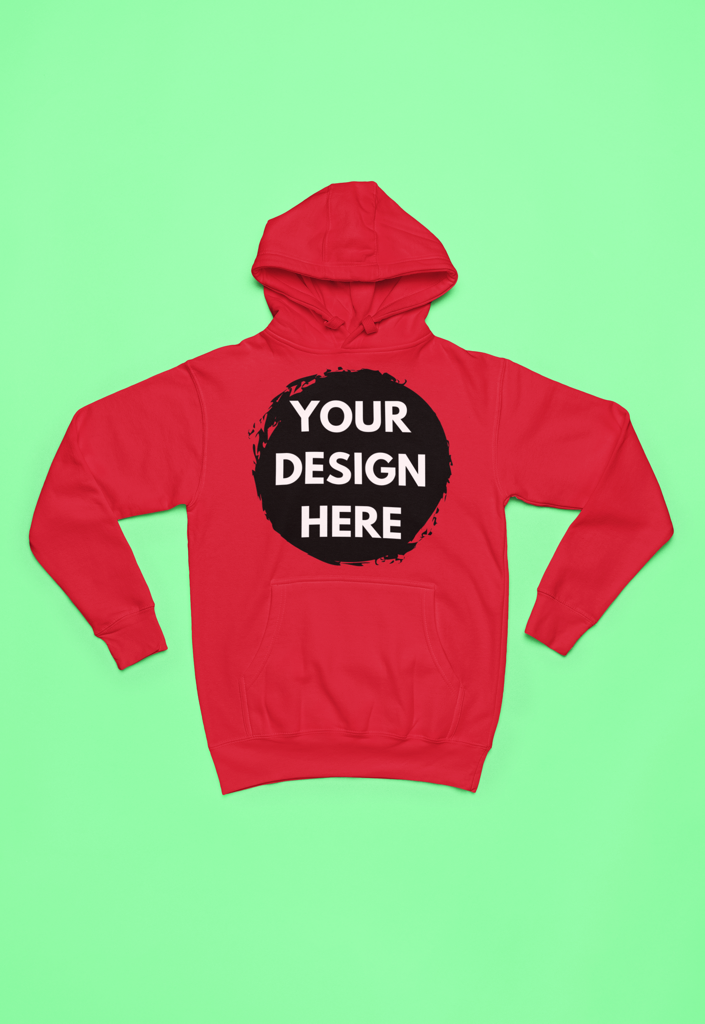 Create Your Own Hooded Sweater - FRONT ONLY